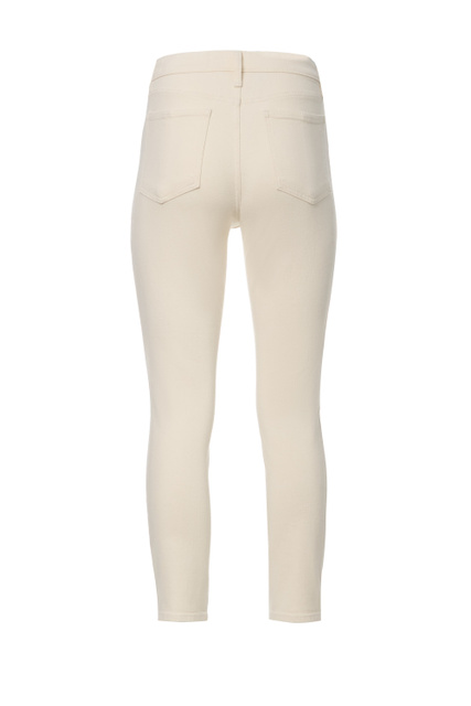 Укороченные джинсы NINA HIGH-RISE ANKLE CIGARETTE|Основной цвет:Кремовый|Артикул:WDD22H2647CTEC | Фото 2