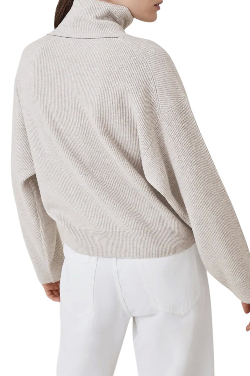 Женский Brunello Cucinelli Свитер из смесовой шерсти (цвет ), артикул M16129313 | Фото 5