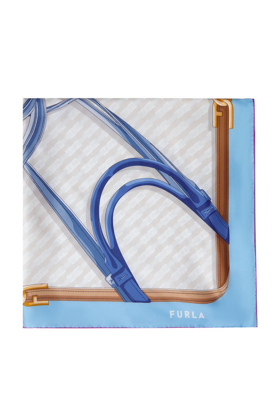 Женский Furla Платок из шелка с принтом (цвет ), артикул WT00021-BX1692 | Фото 1
