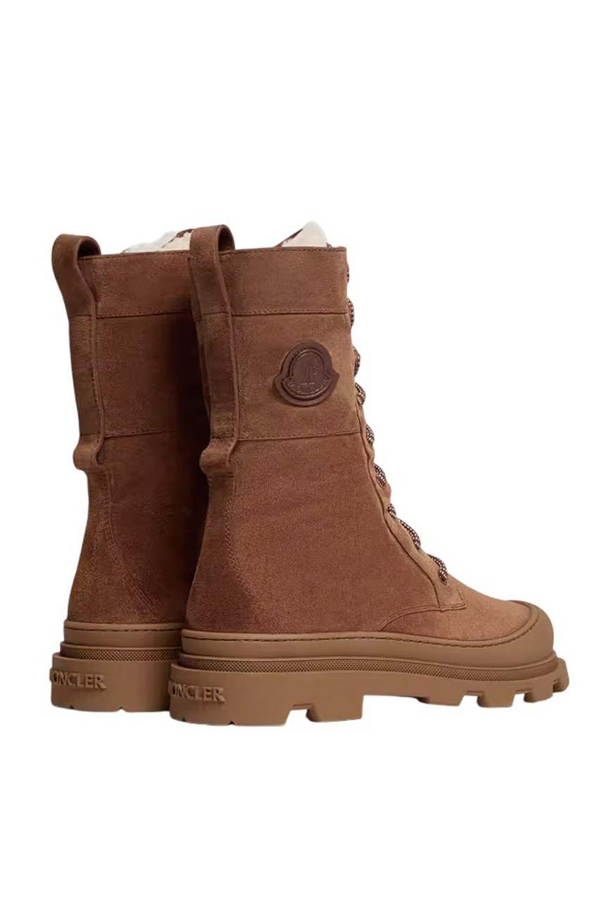 Ботинки VERA из натуральной замши|Основной цвет:Коричневый Женский Moncler Ботинки VERA из натуральной замши (цвет ), артикул K209B4F00150-M7542 | Фото 3
