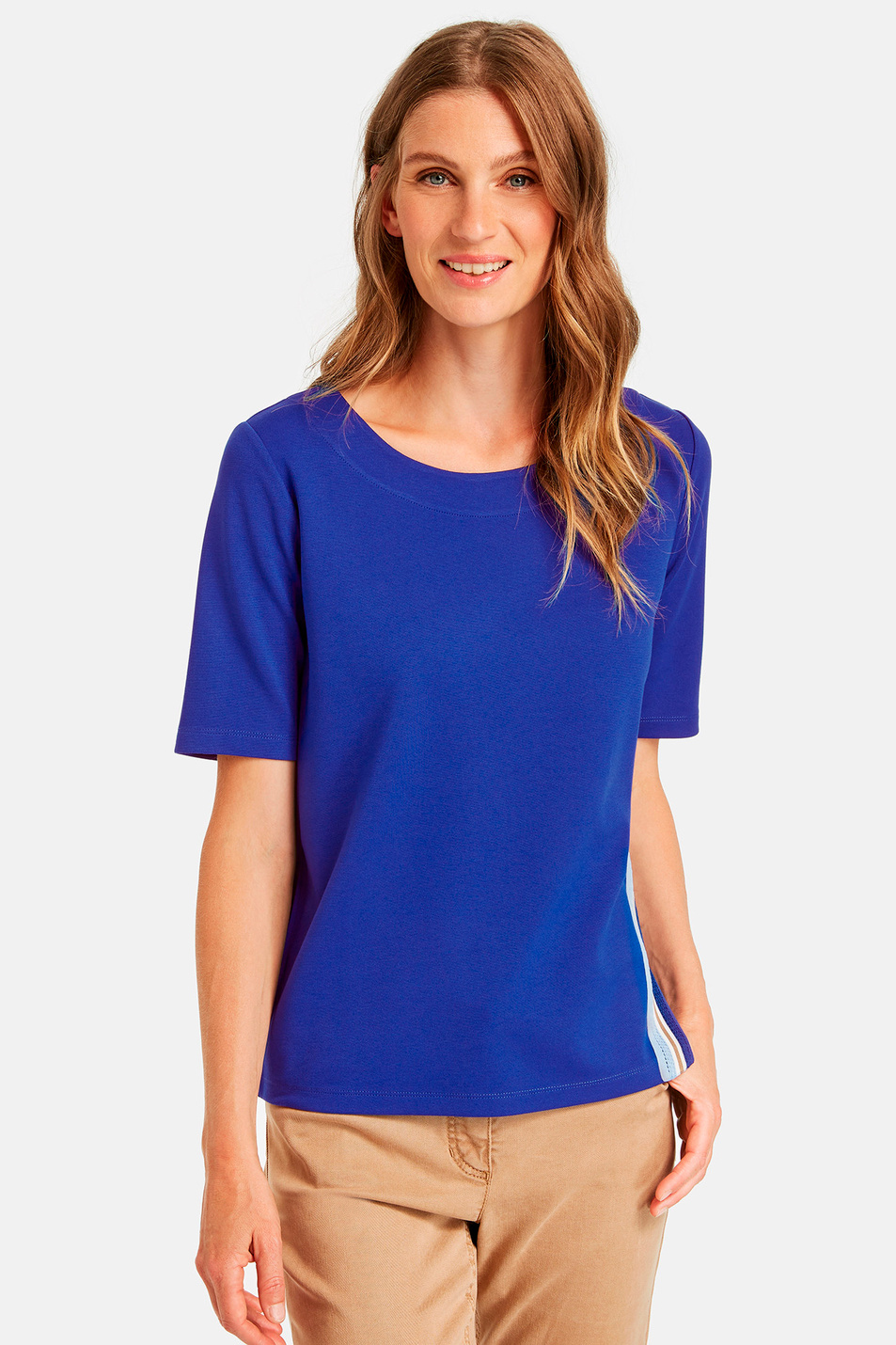 Женский Gerry Weber Футболка из смесовой вискозы (цвет ), артикул 370069-44101 | Фото 1