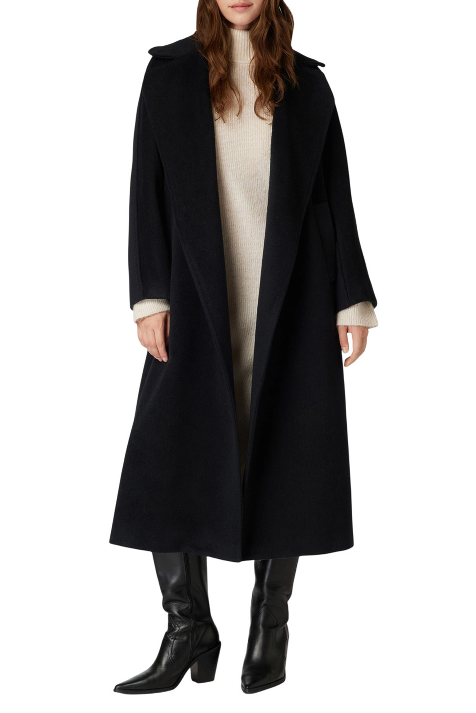 Женский Weekend Max Mara Пальто TEMPERA из смеси шерсти альпаки (цвет ), артикул 2525016082 | Фото 2