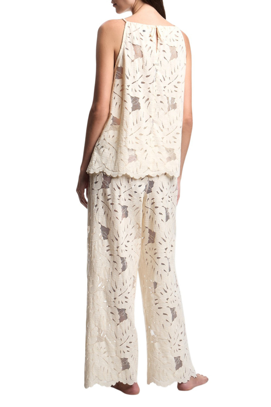 Женский Emporio Armani Брюки свободного кроя (цвет ), артикул EW003456-AF20798 | Фото 3