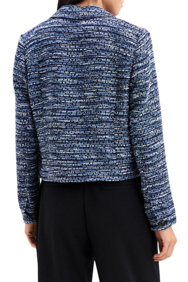 Жакет твидовый|Основной цвет:Синий Женский Gerry Weber Жакет твидовый (цвет ), артикул 130026-52022 | Фото 5