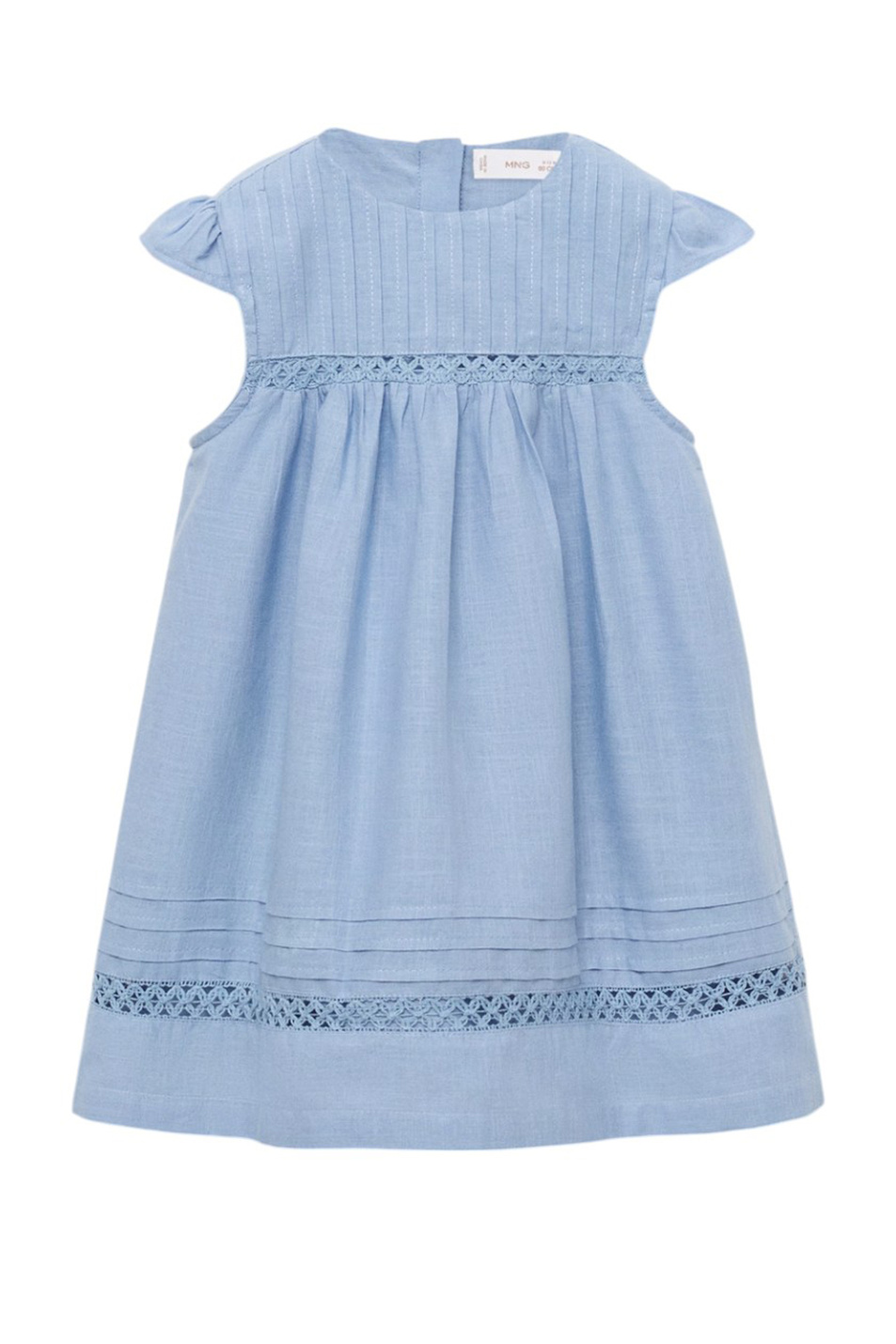 Девочкам Mango Kids Платье KIRA из хлопка (цвет ), артикул 87055951 | Фото 1