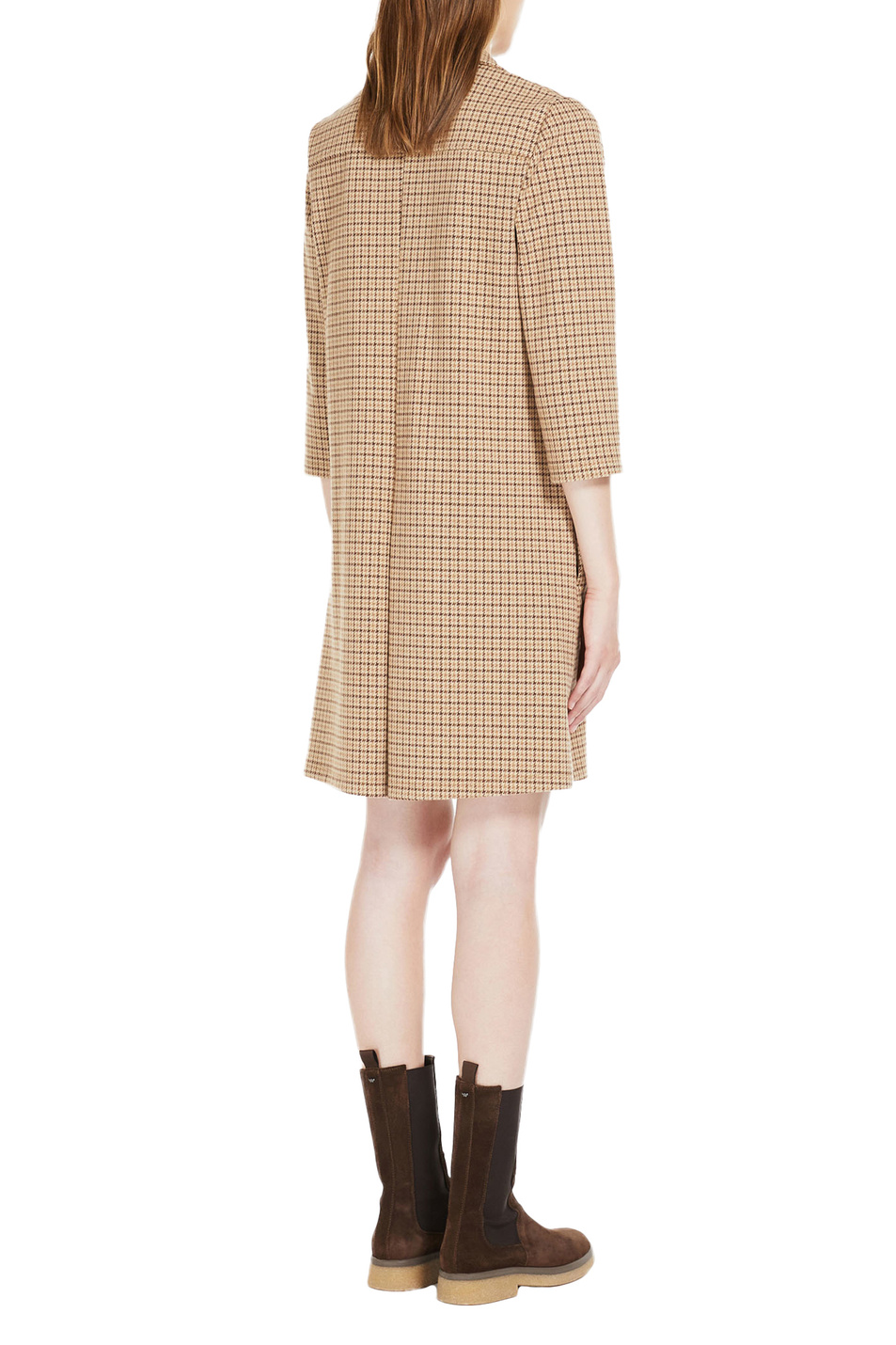Женский Weekend Max Mara Комбинезон TEAKPV с узором в клетку (цвет ), артикул 56460123 | Фото 4