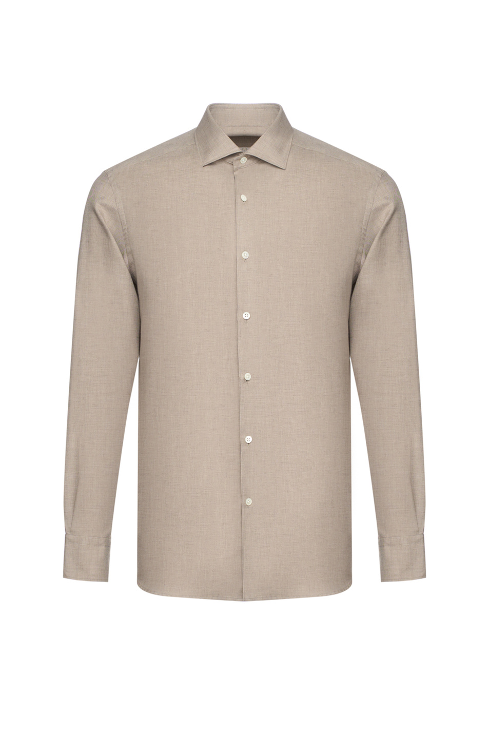 Мужской Zegna Рубашка из хлопка и кашемира (цвет ), артикул UGX44A2-SRF5-N93G | Фото 1