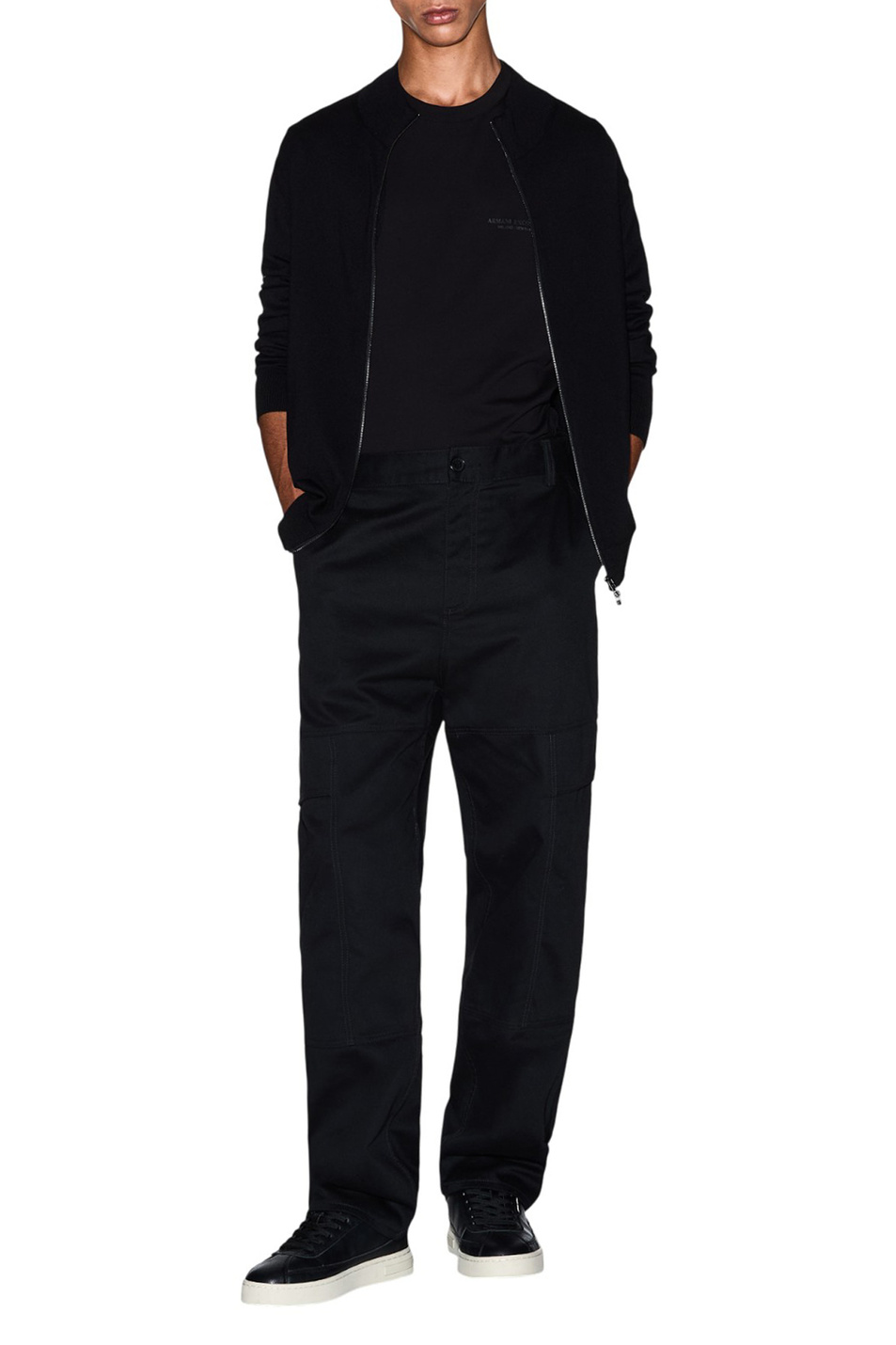 Мужской Armani Exchange Футболка из хлопка (цвет ), артикул XM001281-AF10361 | Фото 2