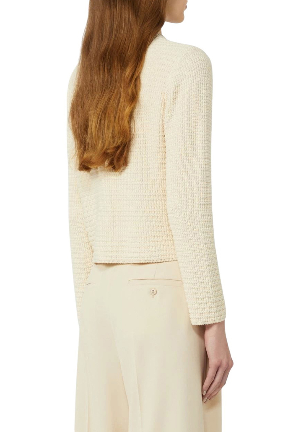 Женский Weekend Max Mara Кардиган из фактурного трикотажа (цвет ), артикул 2615341041 | Фото 4