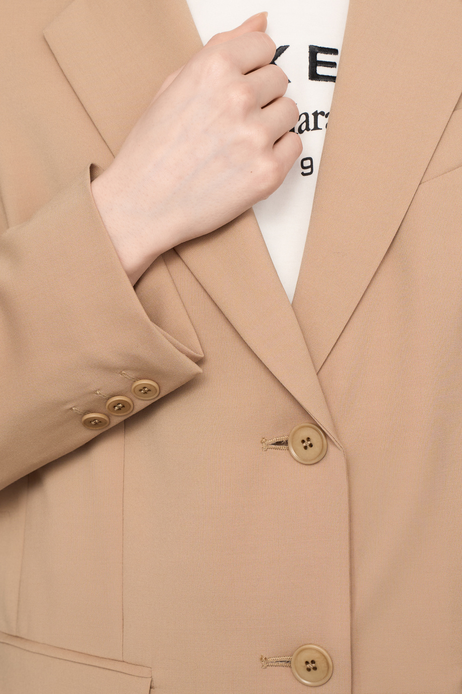 Женский Weekend Max Mara Пиджак из шерсти (цвет ), артикул 2515041121 | Фото 5