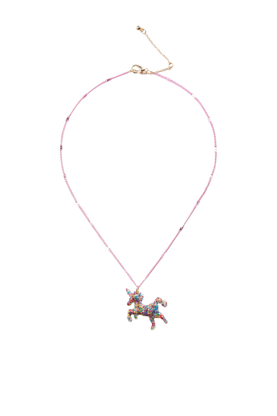 Mango Kids Ожерелье CLEMENTE с подвеской в виде единорога (цвет ), артикул 37005147 | Фото 1