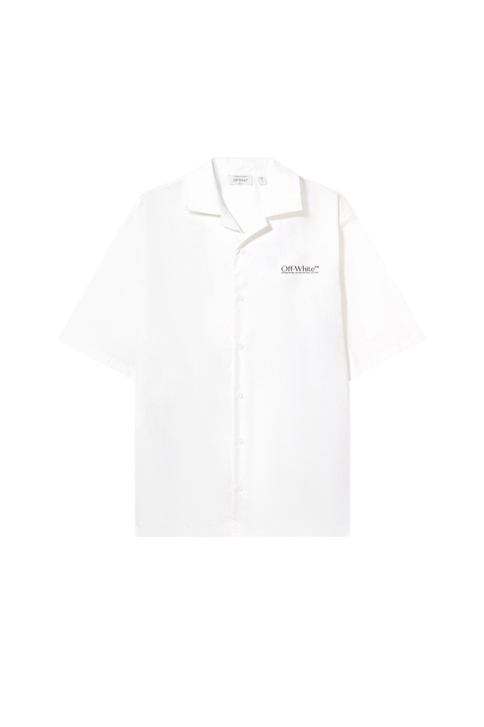 Мужской Off-White Рубашка CIRCLE OFF с принтом (цвет ), артикул OMGG01FS26FAB0061000 | Фото 1