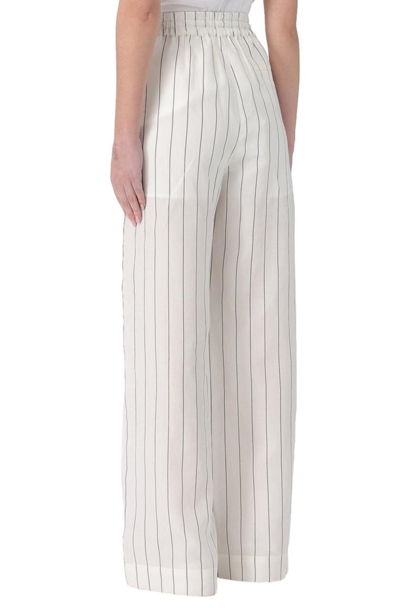 Женский Liu Jo Брюки из лиоцелла и льна в полоску (цвет ), артикул WA6368T4818 | Фото 4