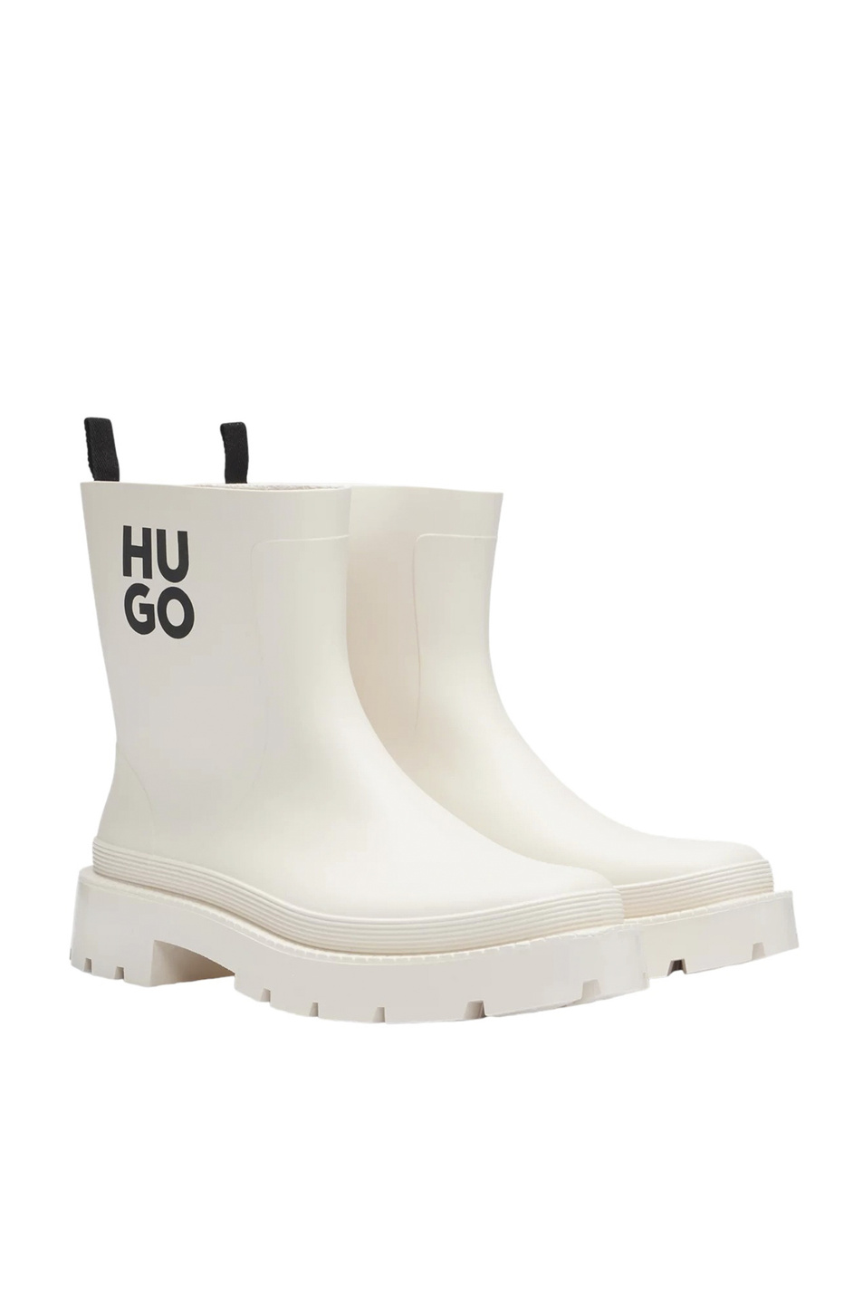 Женский HUGO Сапоги резиновые с логотипом (цвет ), артикул 50498090 | Фото 2