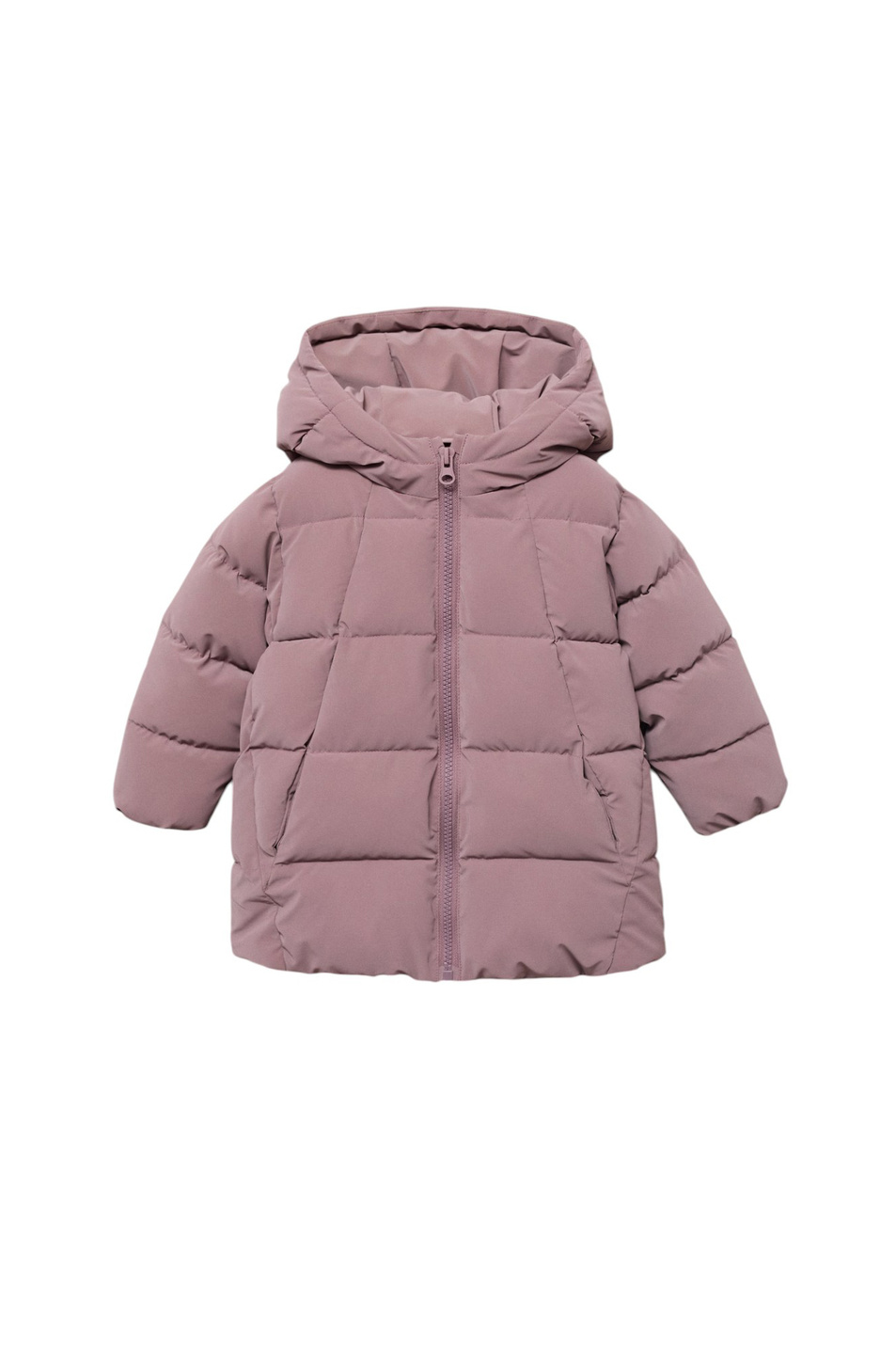 Девочкам Mango Kids Куртка стеганая JULIE с капюшоном (цвет ), артикул 17093790 | Фото 1