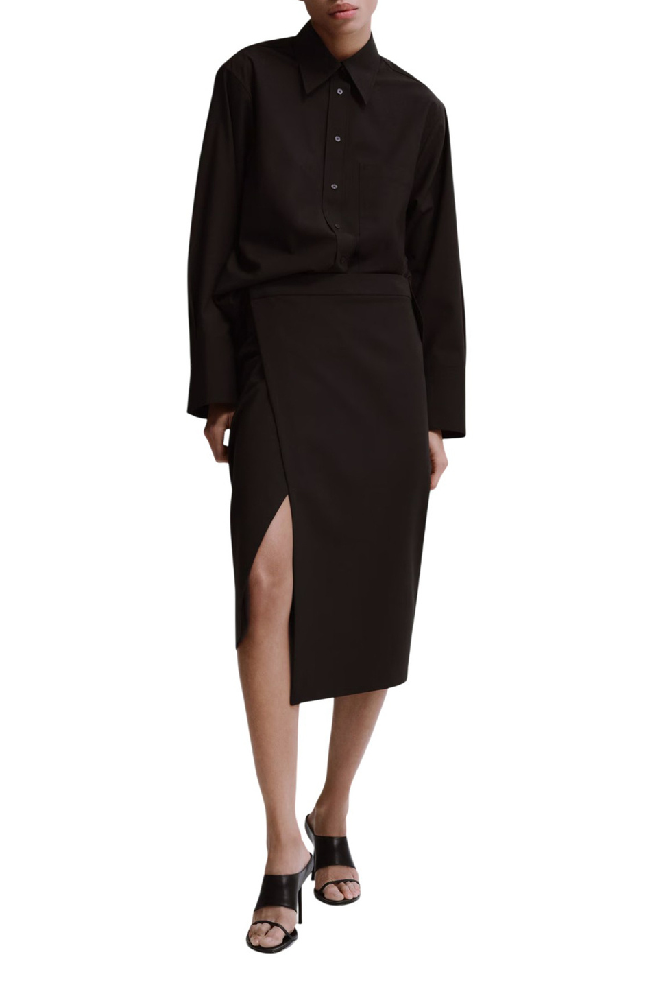 Женский Mango Юбка AURA с разрезом (цвет ), артикул 27043337 | Фото 2