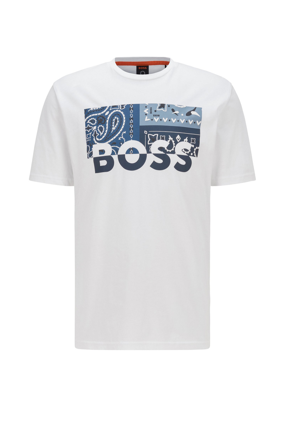 Мужской BOSS Футболка из хлопкового джерси (цвет ), артикул 50469663 | Фото 1