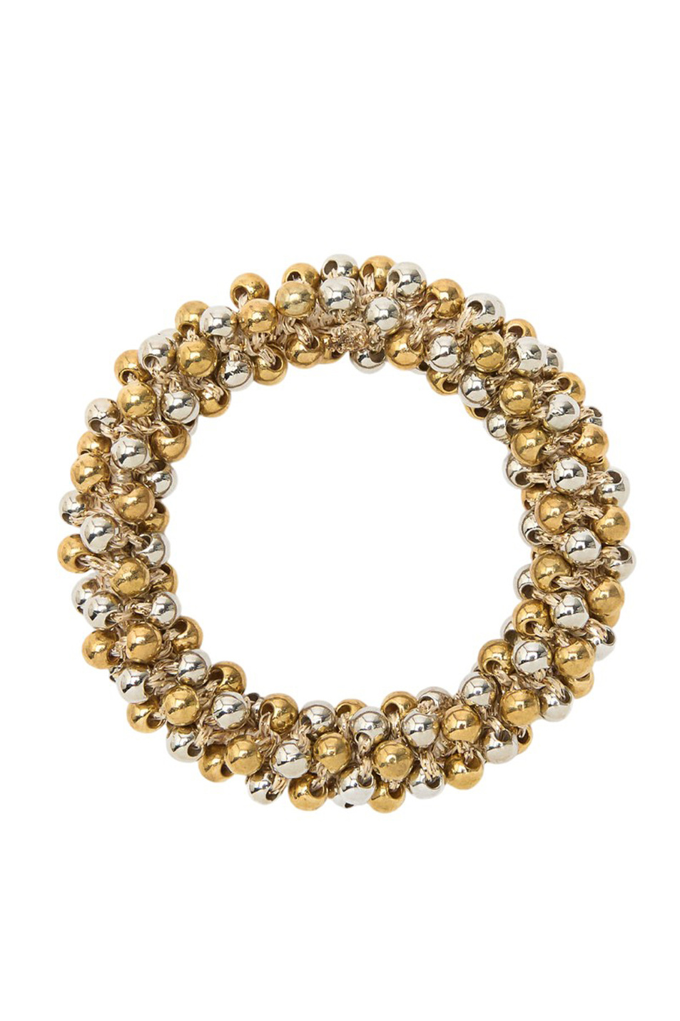 Резинка для волос с бусинами|Основной цвет:Разноцветный Женский Parfois Резинка для волос с бусинами (цвет ), артикул 211168 | Фото 1