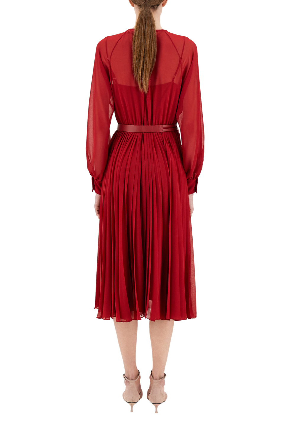 Max Mara Платье TECLA с плиссированными деталями (цвет ), артикул 62360119 | Фото 4