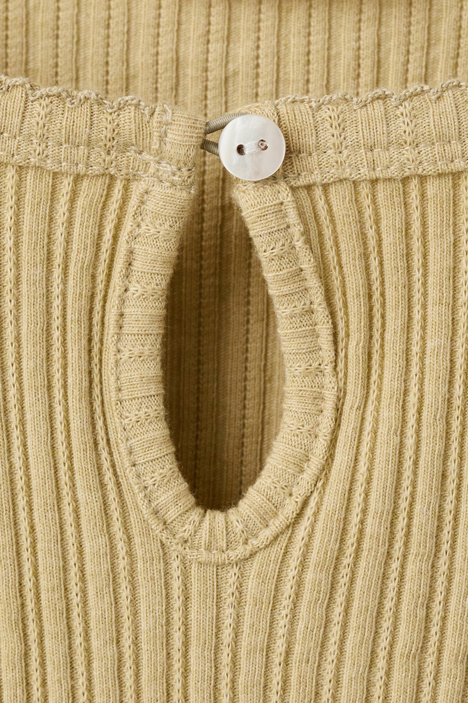 Девочкам Mango Kids Лонгслив PISTACHO из смесового хлопка (цвет ), артикул 27003720 | Фото 4