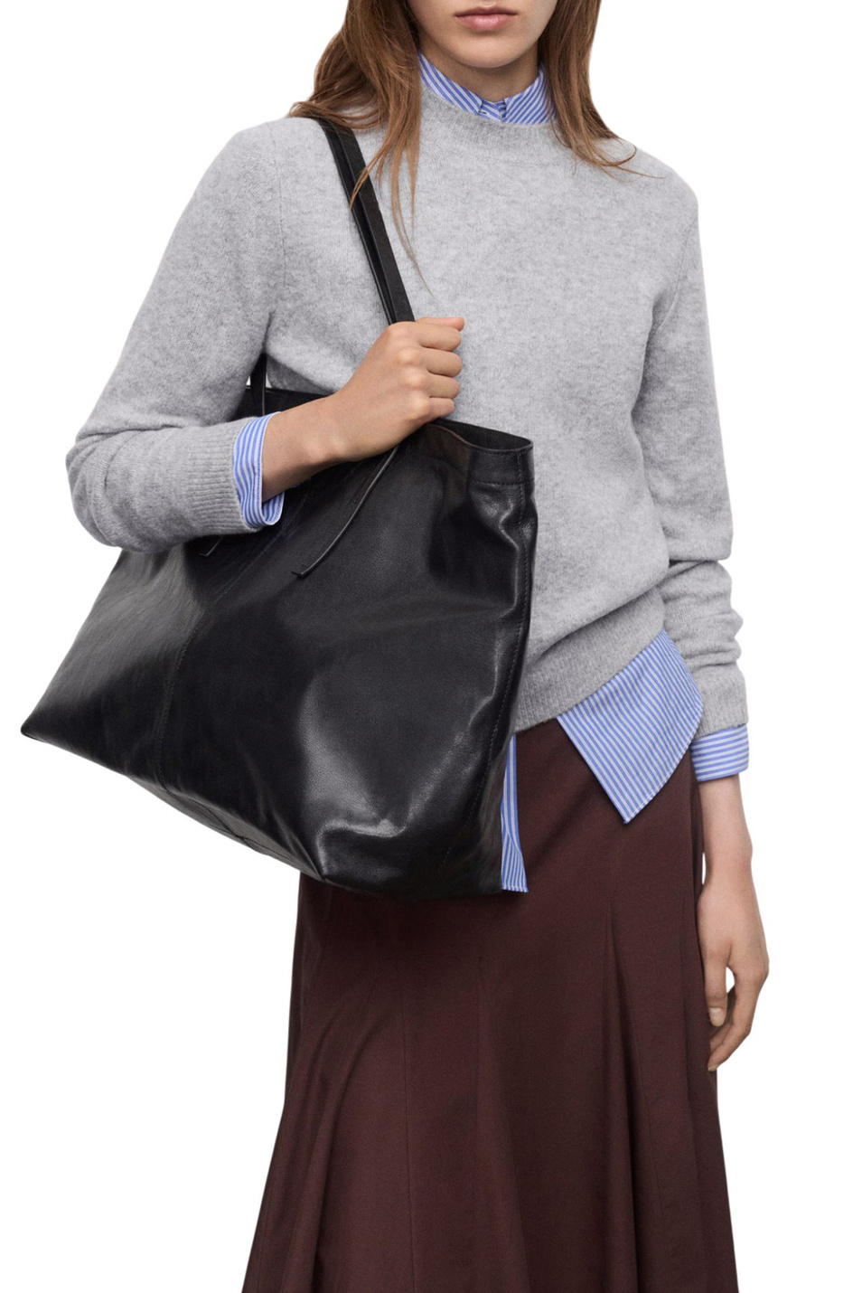 Женский Mango Джемпер SEEDSUN с круглым вырезом (цвет ), артикул 17007792 | Фото 3