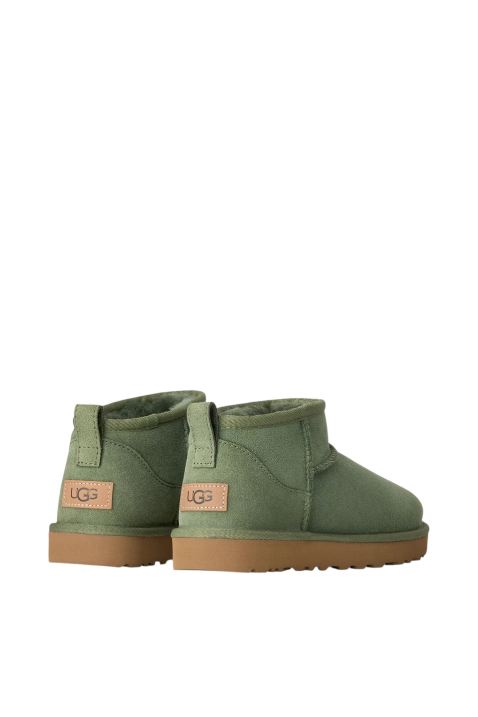 Женский UGG Угги CLASSIC ULTRA MINI из натуральной замши (цвет ), артикул 1116109 | Фото 3