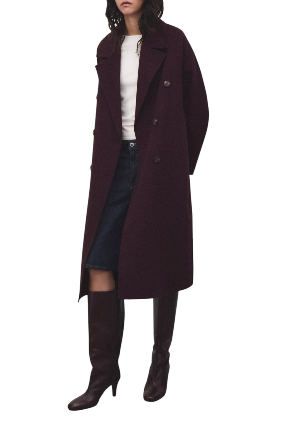 Женский Mango Пальто PICAROL из смесовой шерсти (цвет ), артикул 17045789 | Фото 2