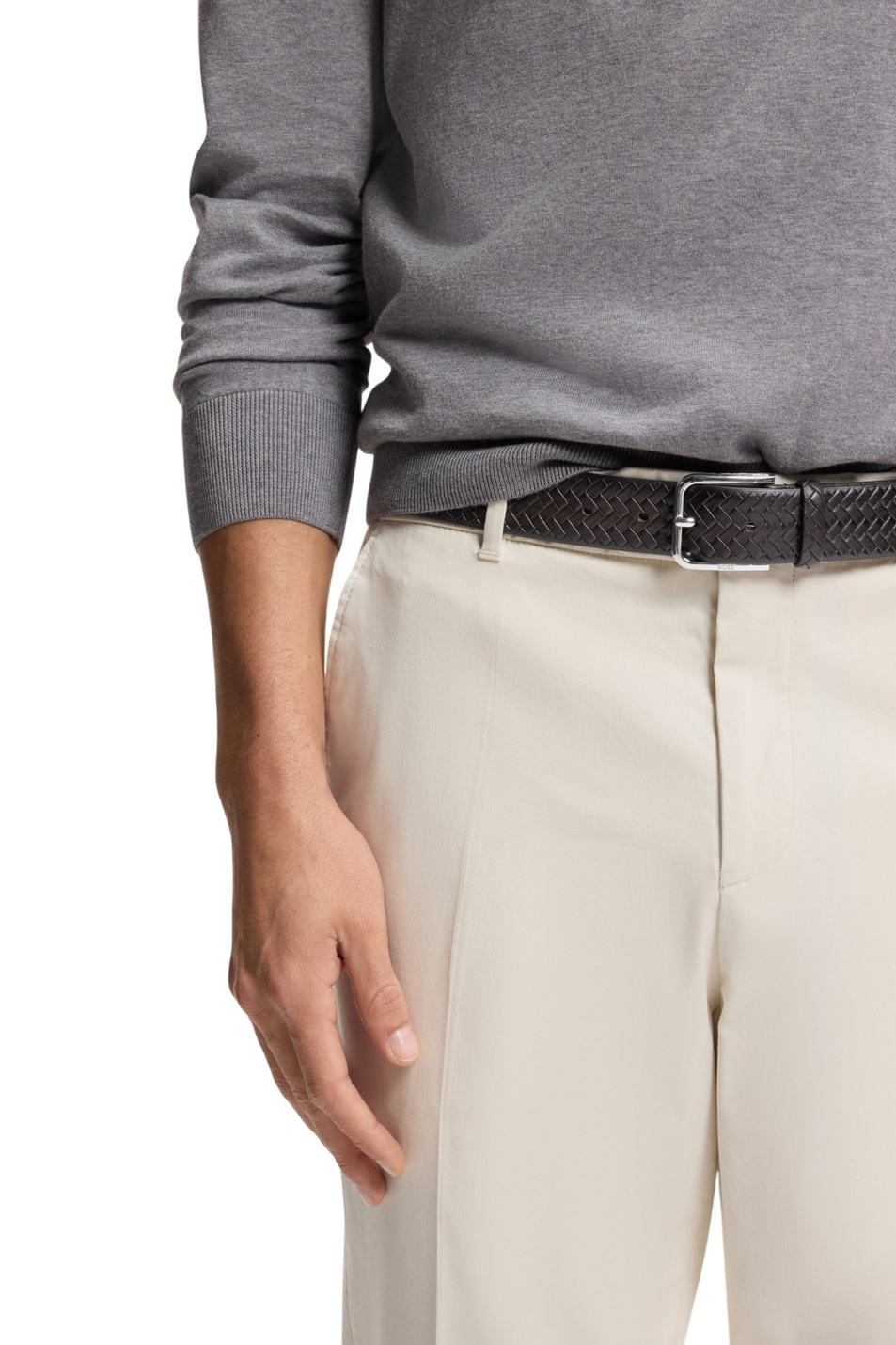 Мужской BOSS Ремень Madison из натуральной кожи (цвет ), артикул 50560430 | Фото 3