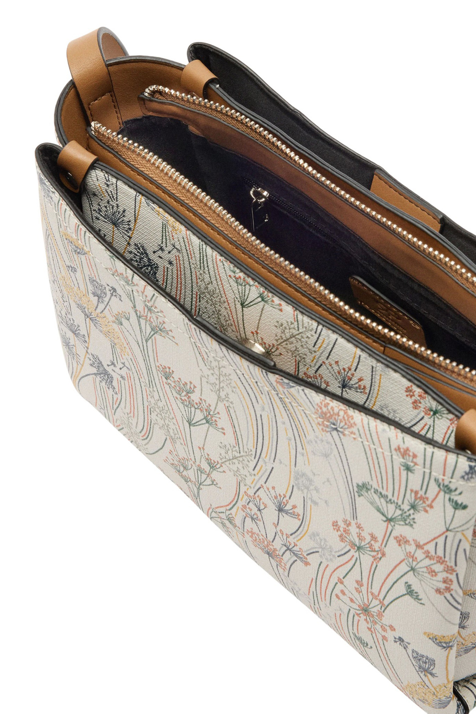 Женский Parfois Сумка через плечо с цветочным принтом (цвет ), артикул 241300 | Фото 3