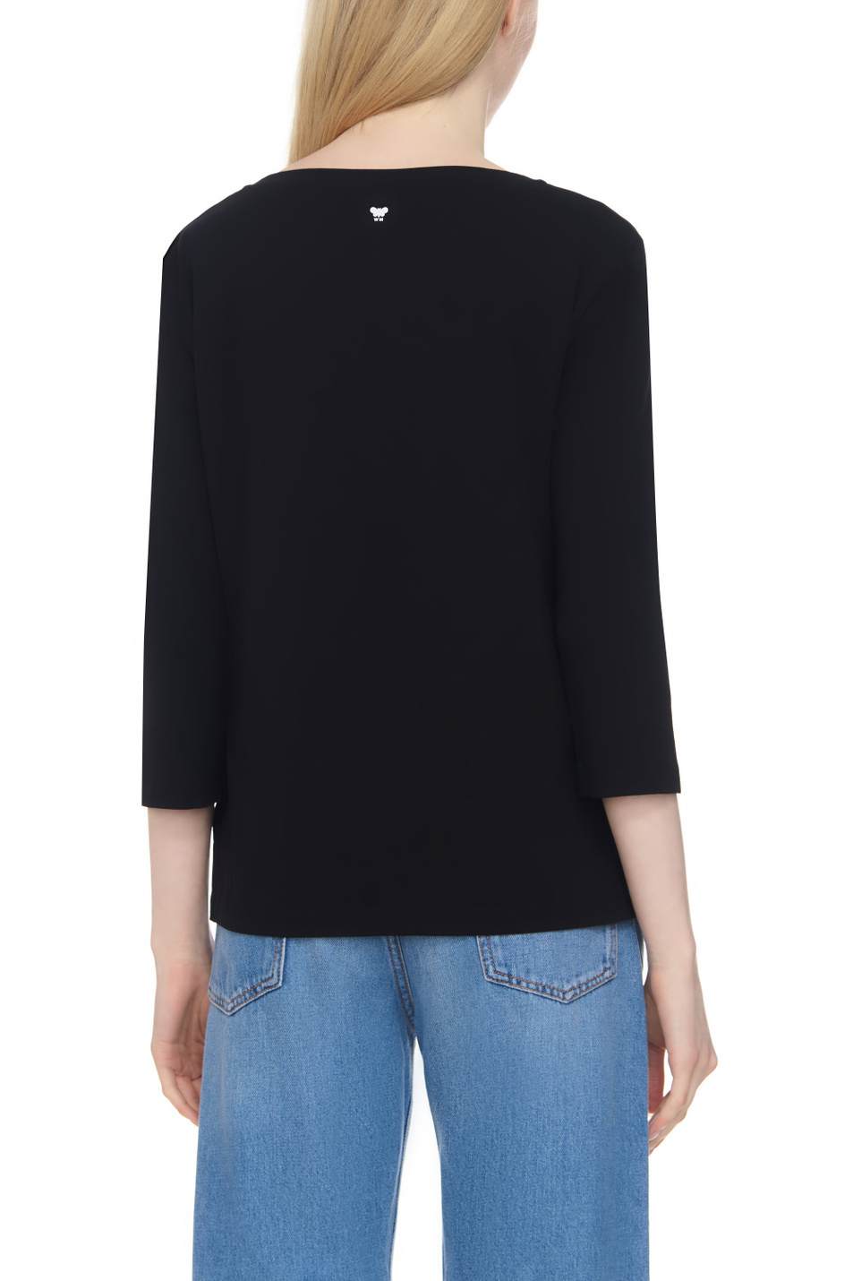Женский Weekend Max Mara Лонгслив MULTIA из смесового хлопка (цвет ), артикул 2359460439 | Фото 5