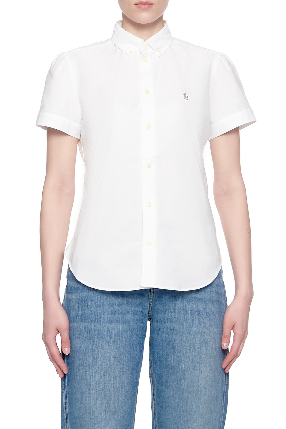 Polo Ralph Lauren Рубашка c коротким рукавом из натурального хлопка (цвет ), артикул 211812068001 | Фото 1