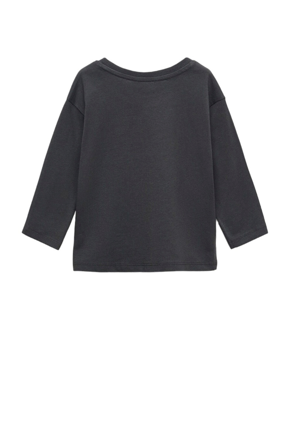 Малышам мальчикам Mango Kids Лонгслив BOTONES из натурального хлопка (цвет ), артикул 57004018 | Фото 2