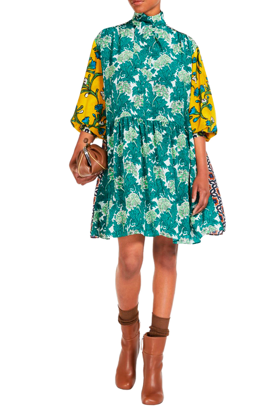 Женский Weekend Max Mara Платье BAITA из чистого шелка (цвет ), артикул 2352210737 | Фото 2