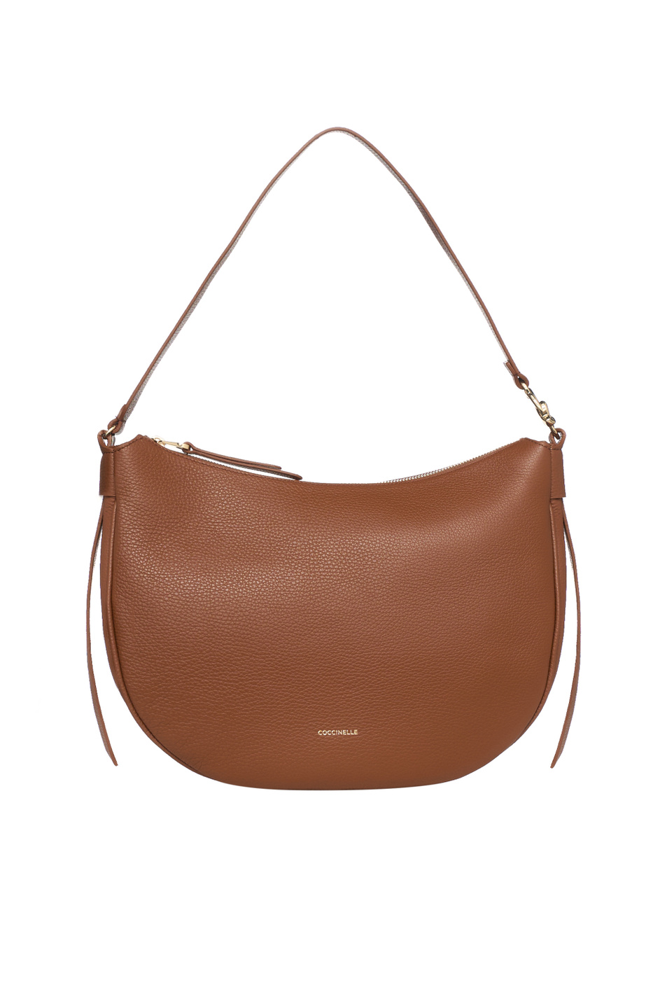 Сумка C-Easy Medium из натуральной кожи|Основной цвет:Коричневый Женский Coccinelle Сумка C-Easy Medium из натуральной кожи (цвет ), артикул E1SHA130201 | Фото 1