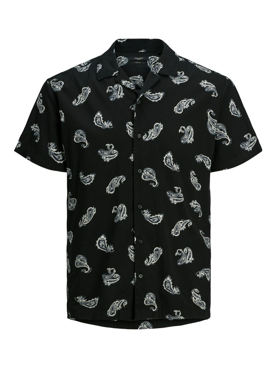 Мужской Jack & Jones Рубашка с коротким рукавом и контрастным узором (цвет ), артикул 12167040 | Фото 2
