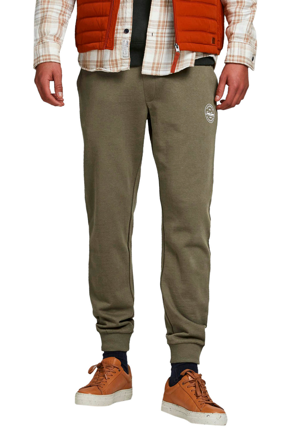 Jack & Jones Спортивные брюки GORDON из натурального хлопка (цвет ), артикул 12165322 | Фото 4