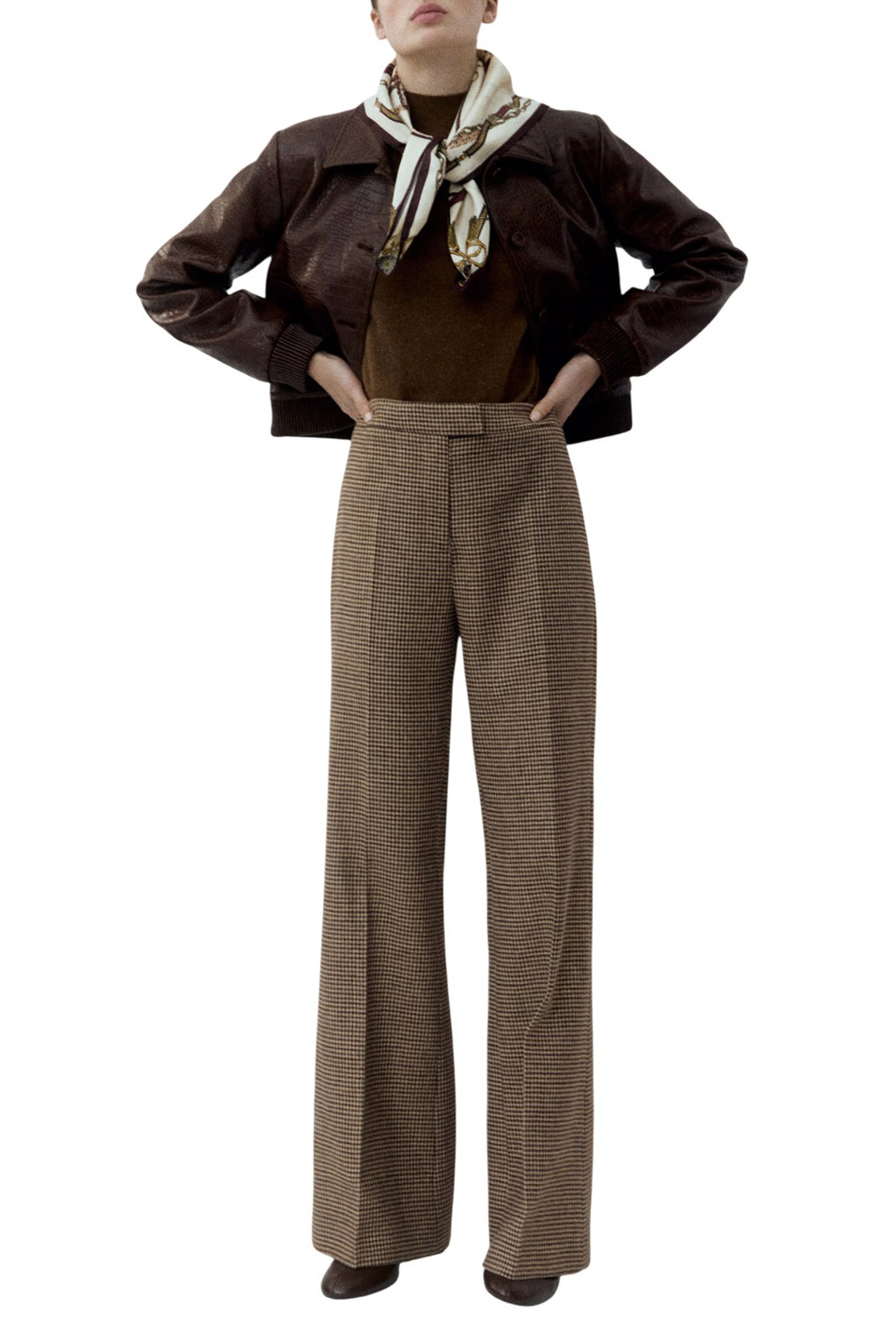 Женский Mango Брюки GINA с принтом (цвет ), артикул 27051323 | Фото 2