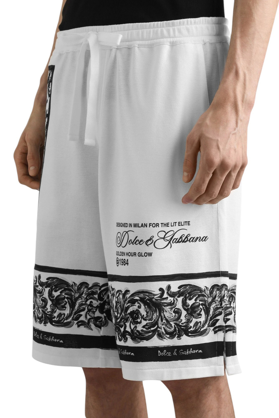 Мужской Dolce & Gabbana Шорты с принтом майолика (цвет ), артикул GV37AT-II7HN | Фото 3