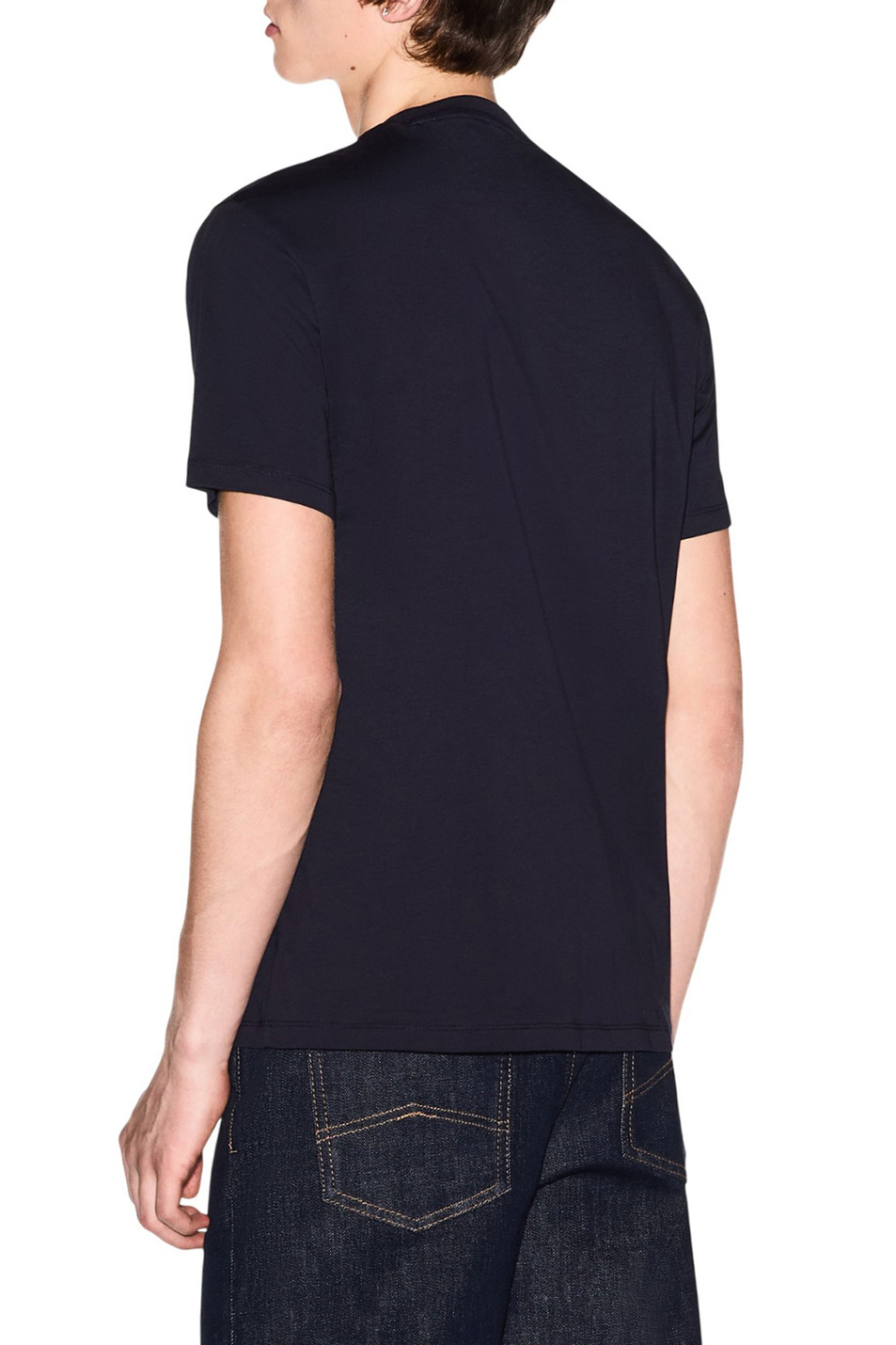 Мужской Armani Exchange Футболка из хлопка (цвет ), артикул XM002471-AF10356 | Фото 4