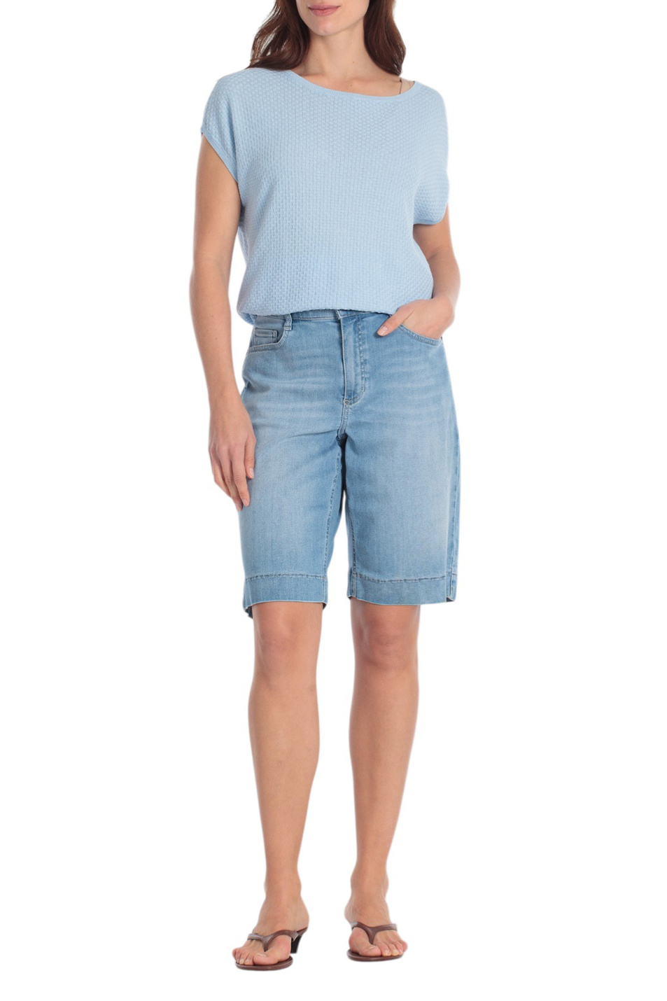 Женский Gerry Weber Шорты джинсовые (цвет ), артикул N67200 | Фото 3