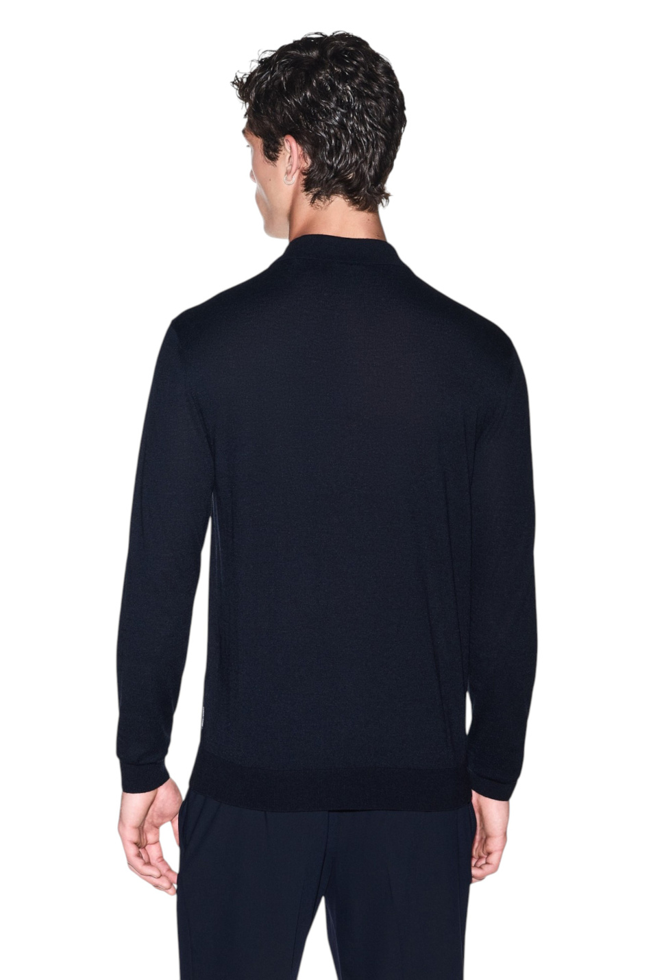 Мужской Armani Exchange Джемпер-поло из смесового лиоцелла (цвет ), артикул XM003569-AF28778 | Фото 5