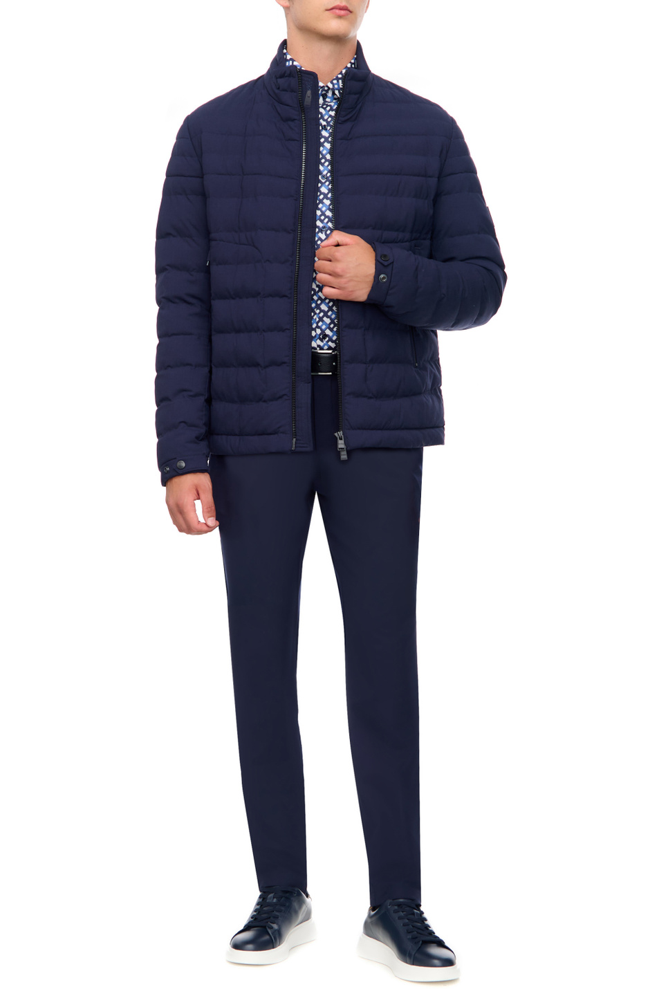 Мужской BOSS Куртка стеганая из смесовой шерсти (цвет ), артикул 50495670 | Фото 2