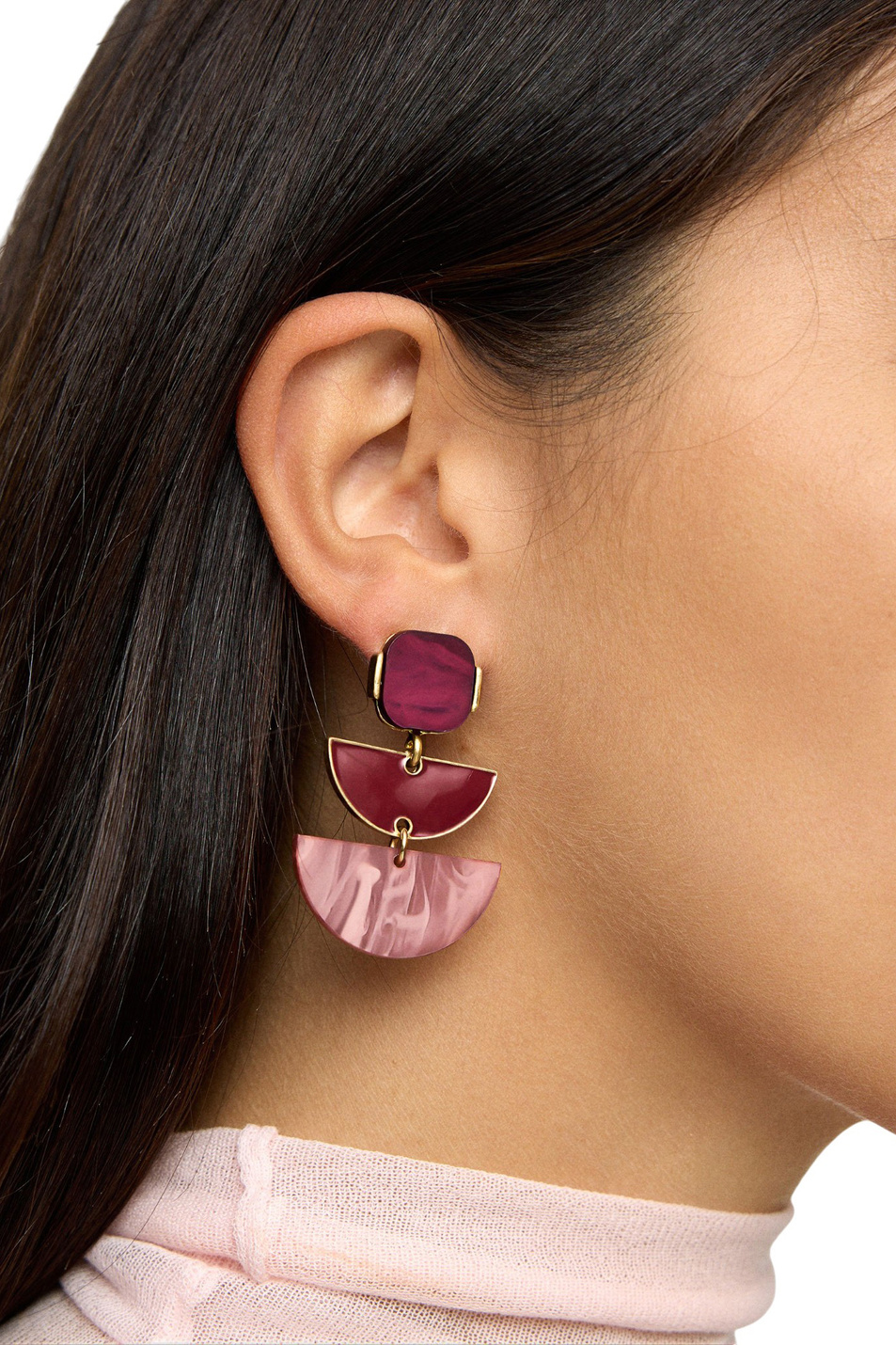 Женский Parfois Серьги со смолой (цвет ), артикул 240279 | Фото 2