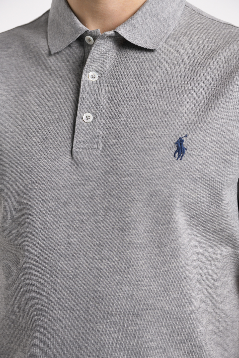Мужской Polo Ralph Lauren Футболка поло из натурального хлопка (цвет ), артикул 710541705026 | Фото 2
