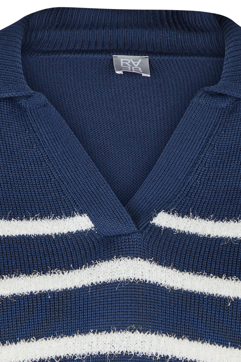 Женский Rabe Пуловер в полоску (цвет ), артикул 56-111652 | Фото 8