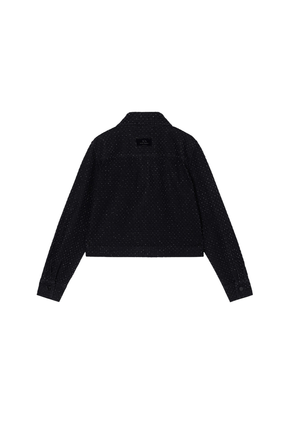 Женский Armani Exchange Куртка джинсовая с отделкой стразами (цвет ), артикул XW001820-AF18855 | Фото 2