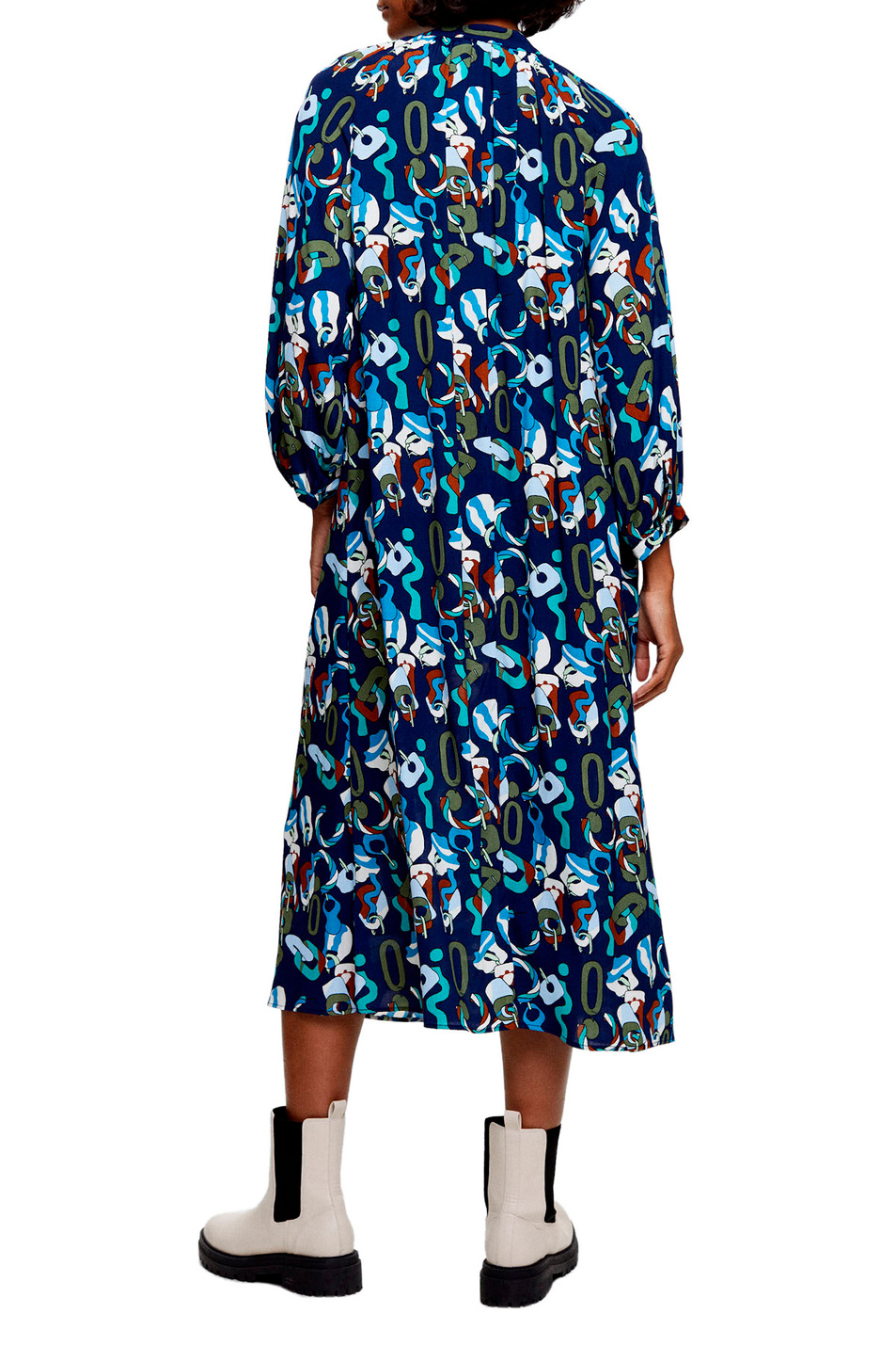 Parfois Платье из вискозы с принтом (цвет ), артикул 202369 | Фото 4