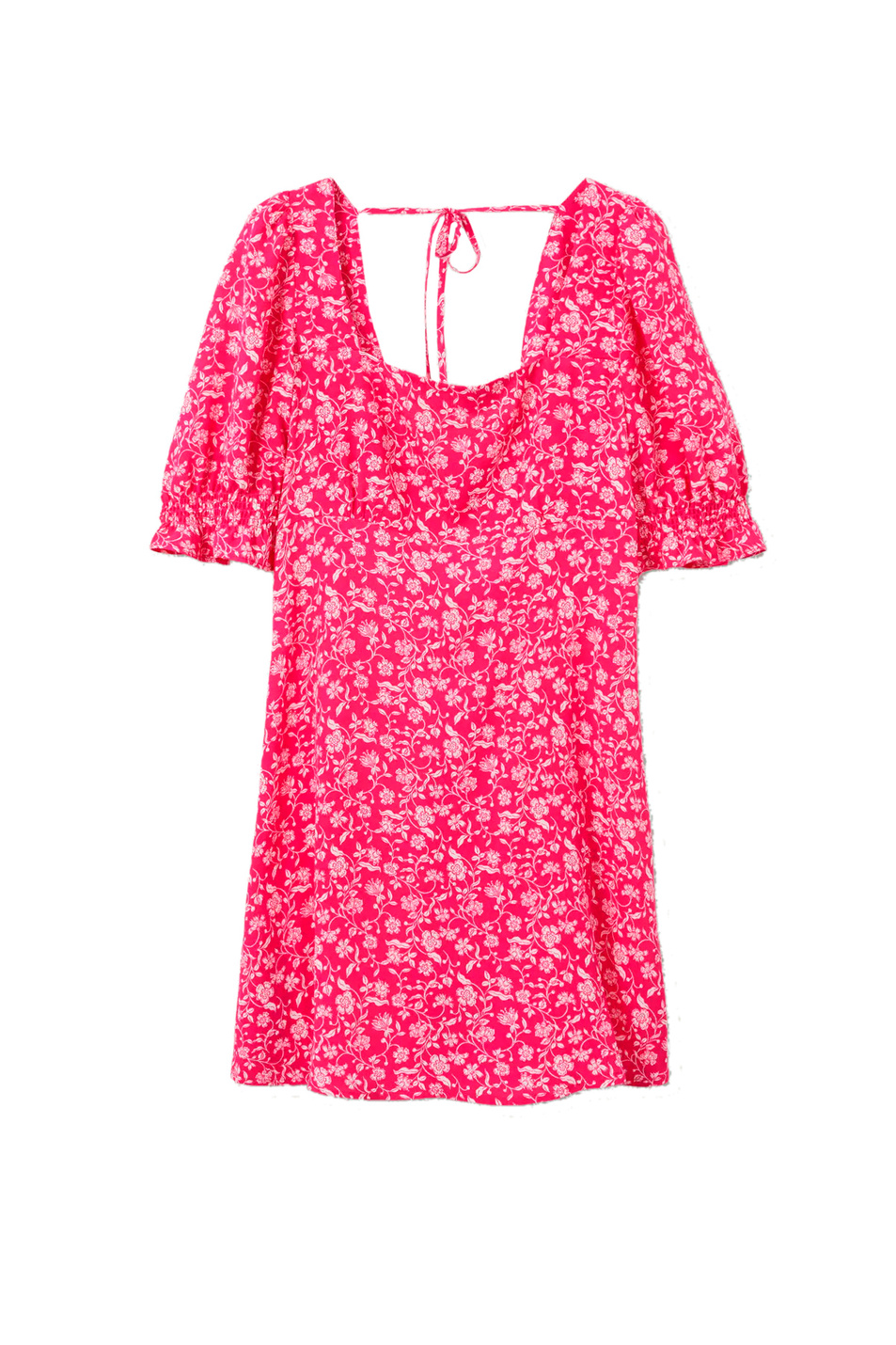 Mango Платье SOLANGE с принтом и объемными рукавами (цвет ), артикул 27027120 | Фото 1