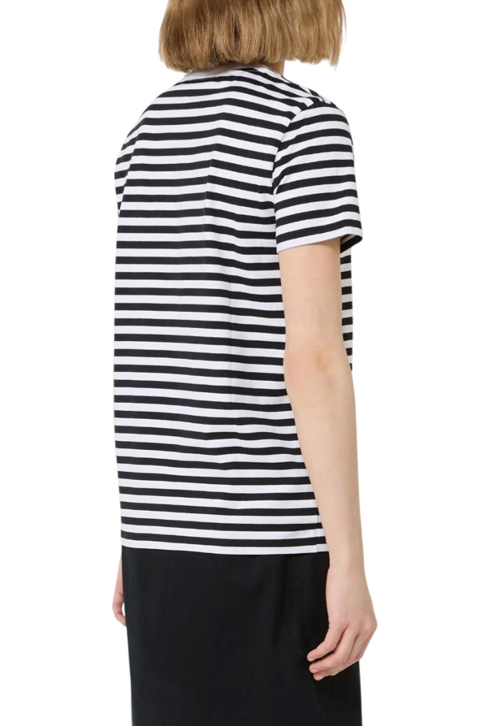 Женский Max Mara Футболка MOBOLI из хлопка (цвет ), артикул 2611941052 | Фото 4