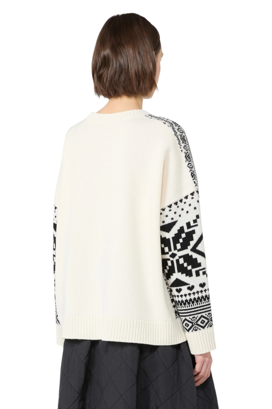 Женский Weekend Max Mara Джемпер PAVIDI из шерсти (цвет ), артикул 2625366232 | Фото 4